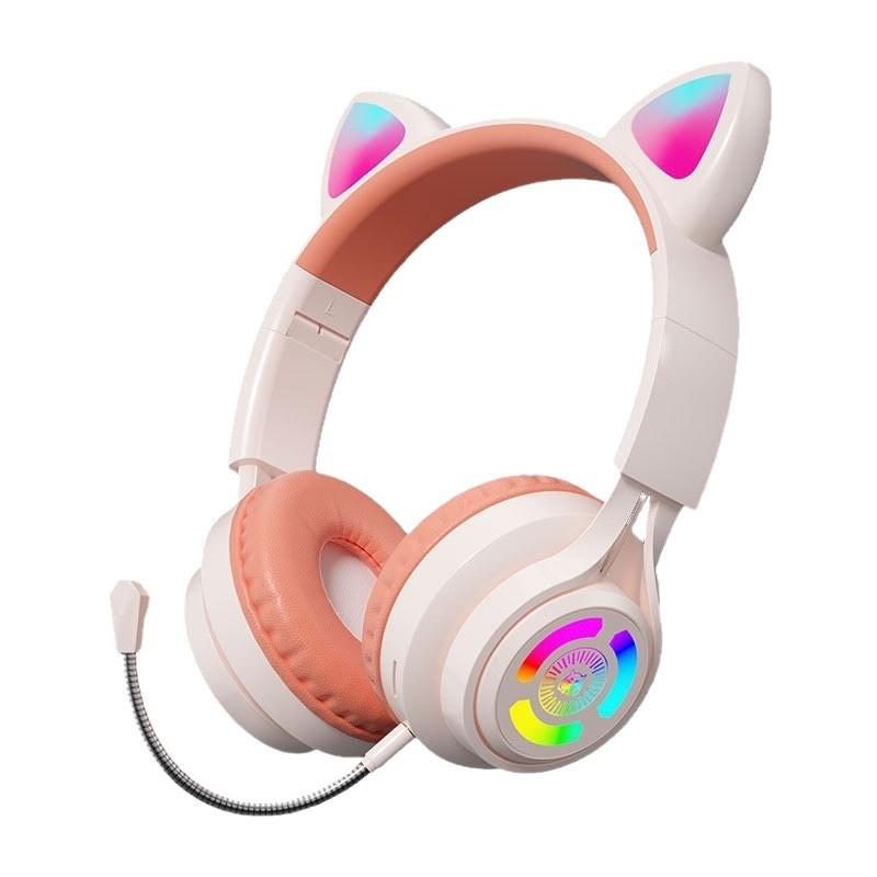 S3 Luminous Cat Ear Bluetooth Gaming Headphones