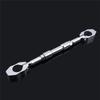 Motorcycle Modification Crossbar Handle Reinforcement Black Chrome Plated Steel Motorbike Handlebar Accessory