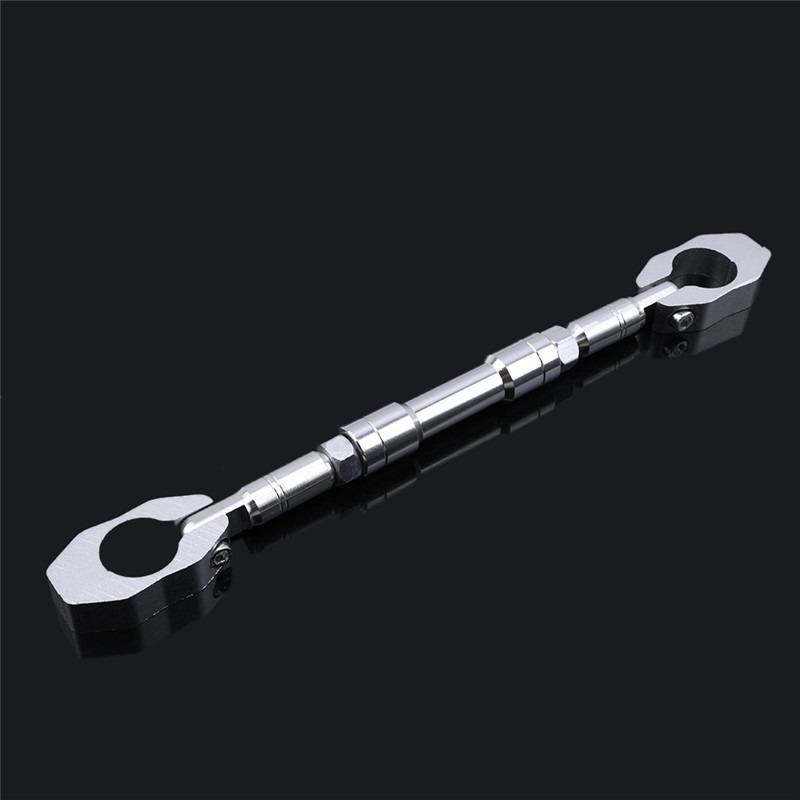Motorcycle Modification Crossbar Handle Reinforcement Black Chrome Plated Steel Motorbike Handlebar Accessory