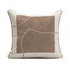 Modern Simple Fabric Sofa Backrest Pillow Soft Decoration Designer Model Room Bedroom Bedside Cushion Cover Pillow Cover