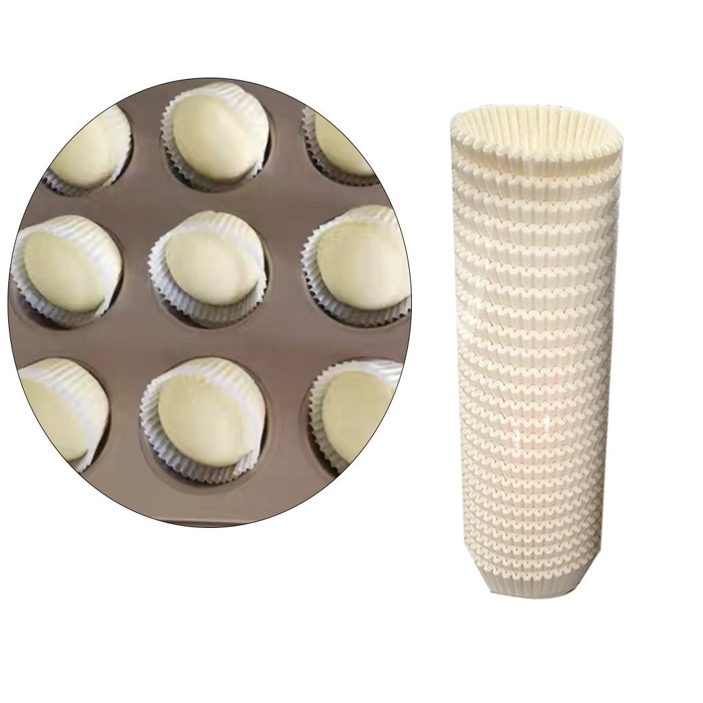 600 Pieces Baking Cups Liners Color Decorative Cupcake Cases Paper for Birthday Wedding
