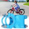 25.4x35mm LUNJE Aluminium Alloy Hollow Bicycle Short Handlebar Stem Children Bike CyclingBlue