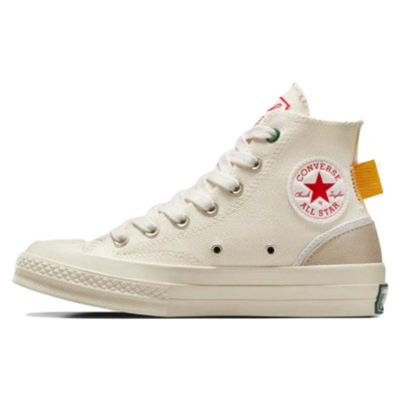 

Converse Chuck 70 Comfortable Versatile Suede High Top Espadrilles Women s Beige 36.5 бежевый