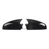 For Opel Vauxhall Astra H MK5 2004-2009 J MK6 2010-2013 ABS Car Side Mirror Cover Wing Cap Exterior Door Trim Adhesive Sticker