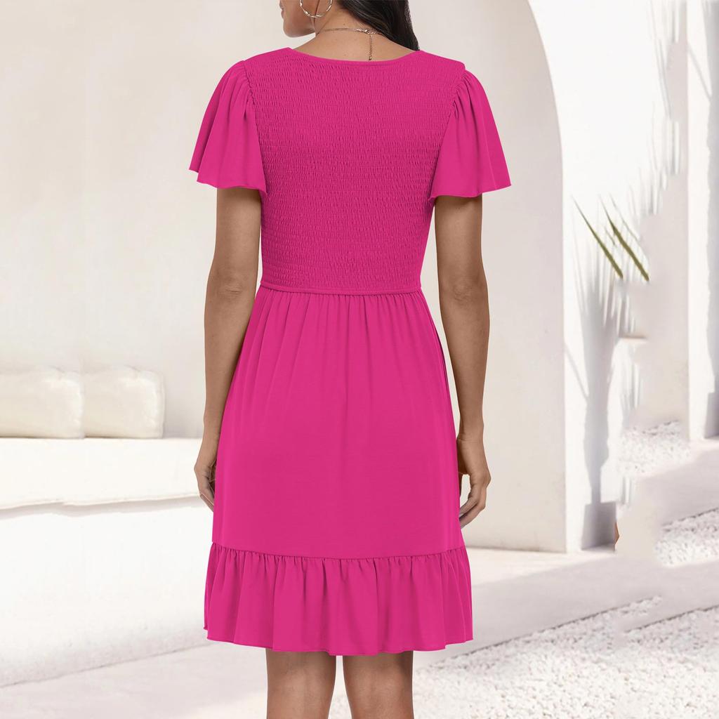 Dámské letní šaty ležérní letní šaty volné splývavé tílkové šaty