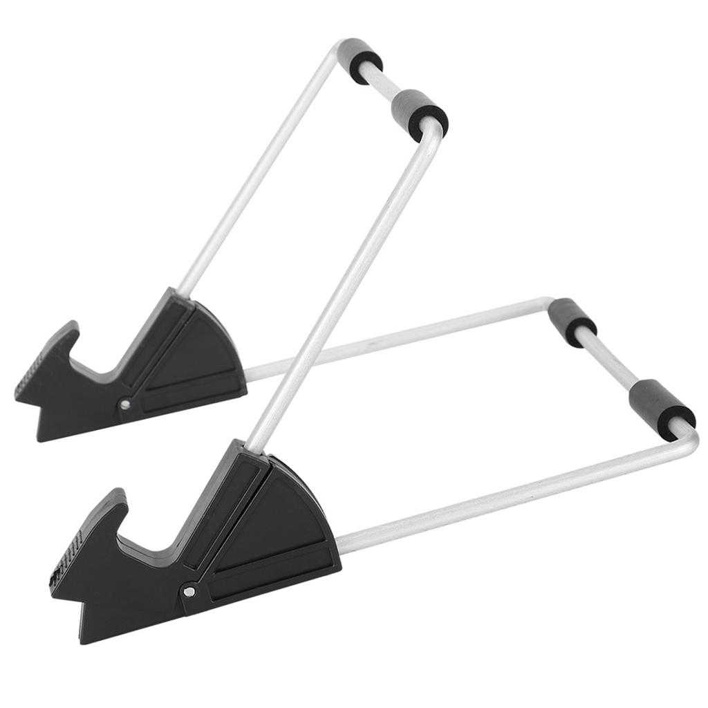 Nastavitelná podpora tabletu Ergonomický stolní stojan Inovativní odnímatelný skládací černý