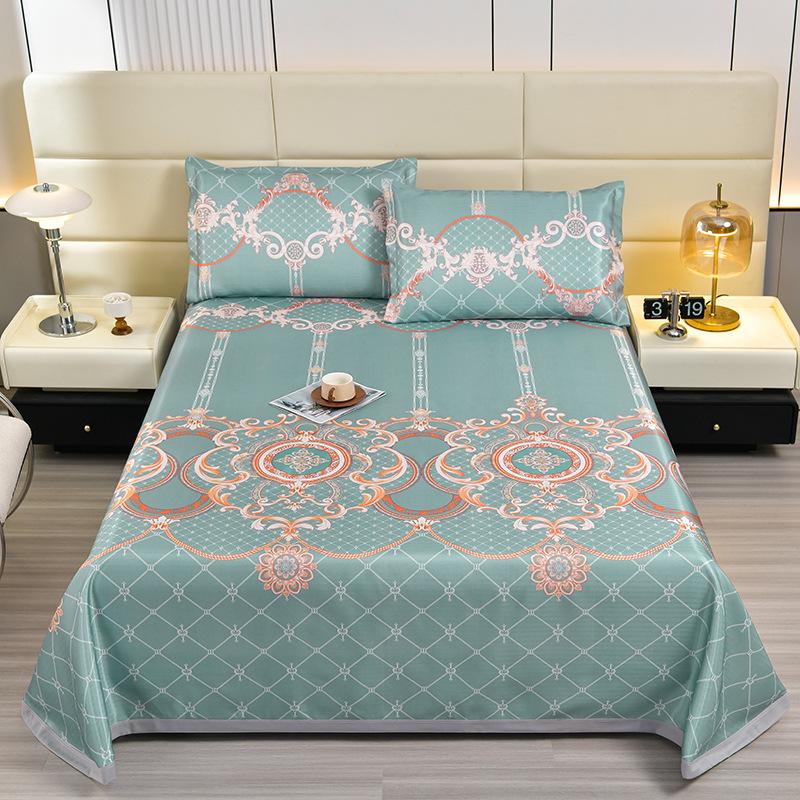 

Коврик Ice Cold, моющийся и складной, комплект из трех предметов, 230x250 см, мягкий коврик, простыня для дома, общежития, весна и лето 230x250cm 3pcs