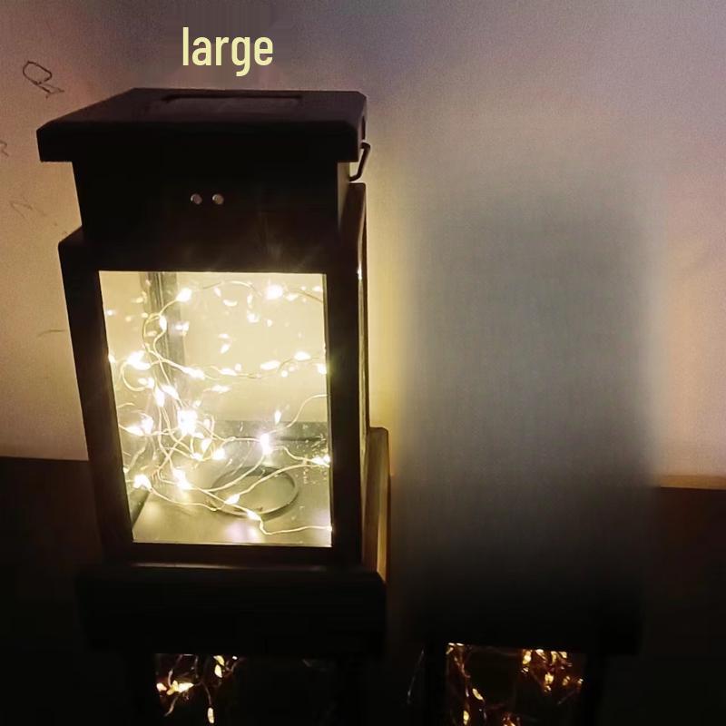 Large Solar Retro Palace Outdoor Lantern Light