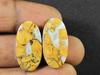27Cts. Natural Maligano Jasper (13mm X 25mm each) Oval Cabochon Match Pair SK-2778