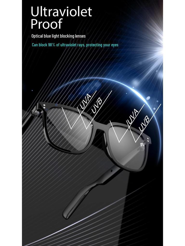 SG19PRO Smart Bluetooth Sunglasses: Magnetic Polarized Night Vision & Anti-Blue Light Glasses