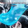 Car Interior & Keyboard Cleaning Gel - Portable Soft Gel for Air Outlets and Surfaces