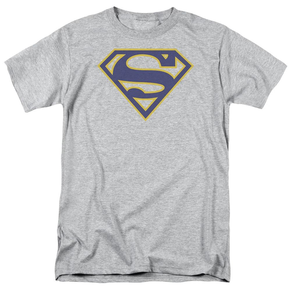 

Superman Burnt Orange & White Shield T-Shirt - Regular or Tank - to 5X M