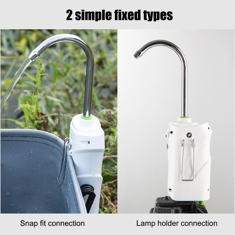 3 in 1 Hand-Washing Fishing Gear Portable Intelligent Sensor Water Oxygen Air Pump 2600mAh Auto Induction LED Light Fishing Tool