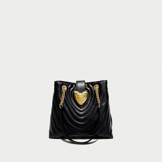 2025 Spring/Summer New Women's Crossbody Bag, European and American Vintage Genuine Leather Shoulder Bag, Popular Fashion Women's Bag Wholesale
