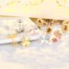 Earrings Inlaid with Diamond Four-leaf Clover Fashionable Earrings for Women
