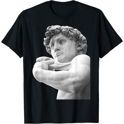 T-Shirt _David_ Marble Statue by Michelangelo