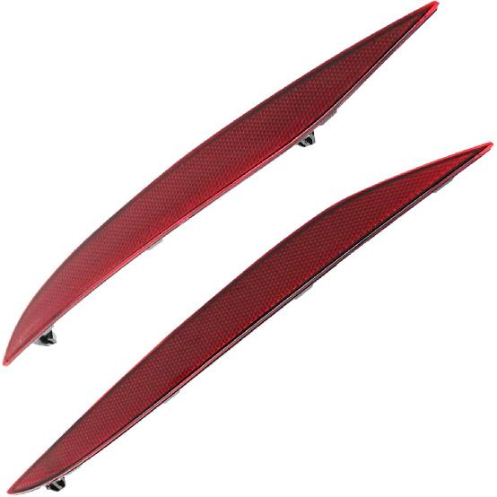 Left Rear Bumper Reflector Light 1034342-00-C Compatible with Tesla Model X 2016-2023 (1034342-00-C Left)
