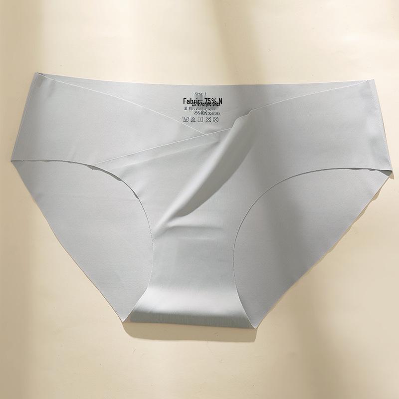 

Breathable Ice Silk Low-Waist Maternity Underwear with Bamboo Charcoal Crotch, Plus Size for Pre- and Postpartum Women (All Seasons) XXL (150-170 jin)