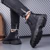 Chelsea boots men's 2025 autumn new men's fashion trend Martin boots casual simple boots men's shoes