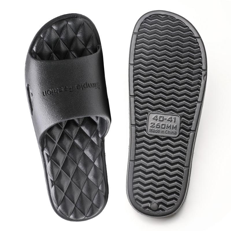 EVA Men's Non-Slip Summer Indoor Slippers - Odor Resistant & Durable for Home or Bathroom