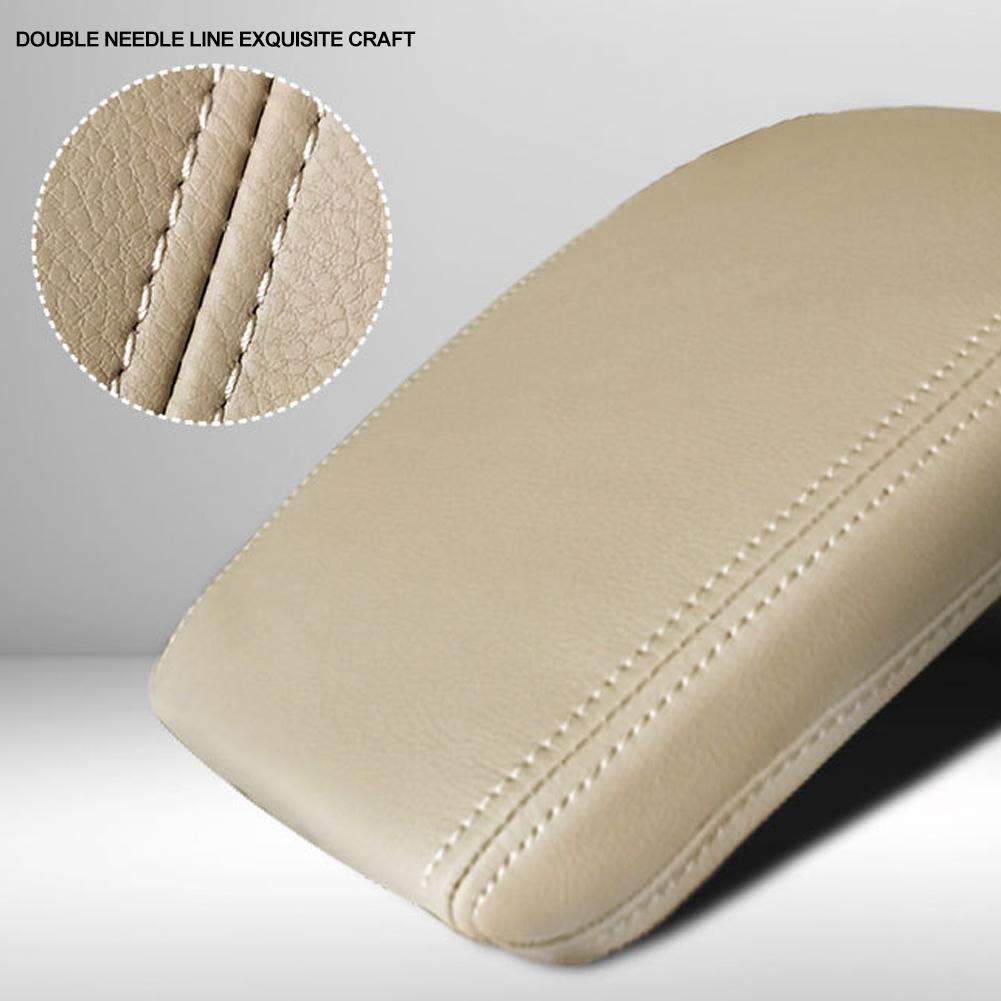 PU Läder Bil Mittarmstöd Armstöd Box Fodral Skydd Kudde För Skoda Octavia 2007 2008 - 2014 2015 2016 2017 2018 2019