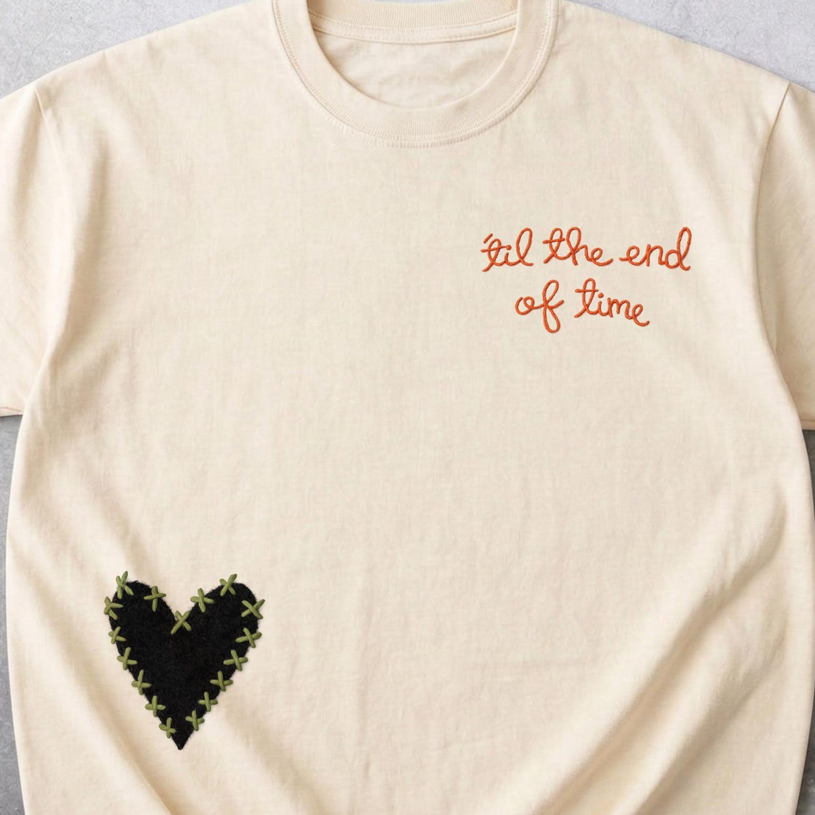 Til the End of Time Bride! Movie TShirt, Frankenstein Monster Wife Fan Tee, Cute Gift Shirt 2XL