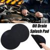 2pcs Oil Drain Splash Pads for Garage Automotive Car Oil Changing Transmission Drain Pan Mat 38 cm in diameter 1cm tthickness