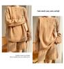 2022 Fall/Winter Women's 100% Wool Casual Knit Sweater & Cashmere Sweatshirt Set