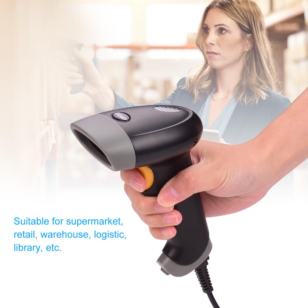 Buy Aibecy Handheld 1D USB Barcode Scanner Bar Code Reader 32bit ...