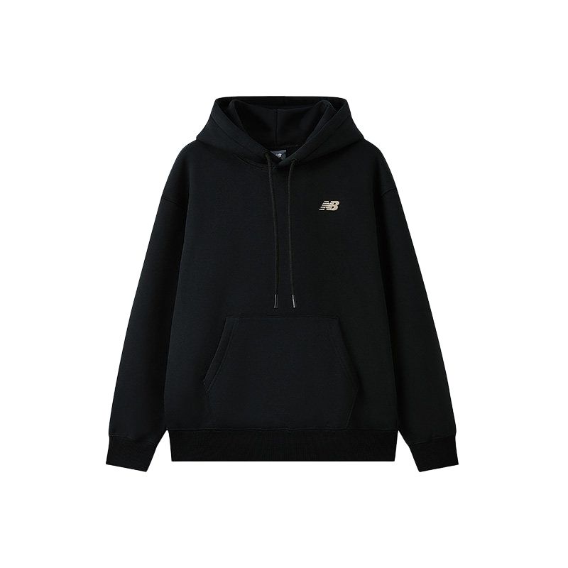 New Balance Sweatshirts Men s Black Hooded Moderate NCF41411-BK M