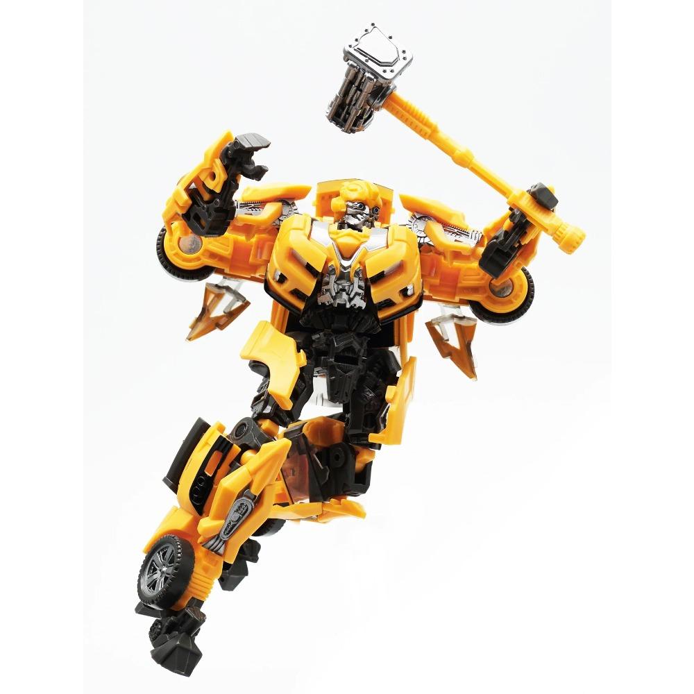 Transformation Robot Toys Car Alloy Plastic Anime Movie Bumblee Action Figure Series Children Birthday Gift