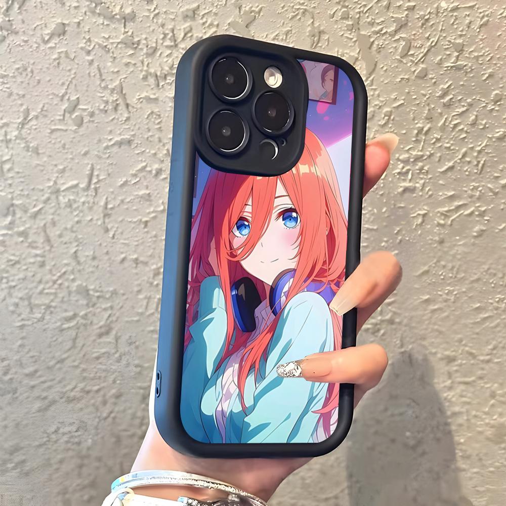 Anime The Quintessential Quintuplets Phone Case For IPhone 17 Pro Max 16 15 14 Pro Max IPhone 13 Pro Max 11 Plus Silicone Cover