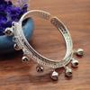 Retro Silver Eight Bells Bracelet, Dance Opening Bracelet, Versatile Jewelry Girls Bracelet