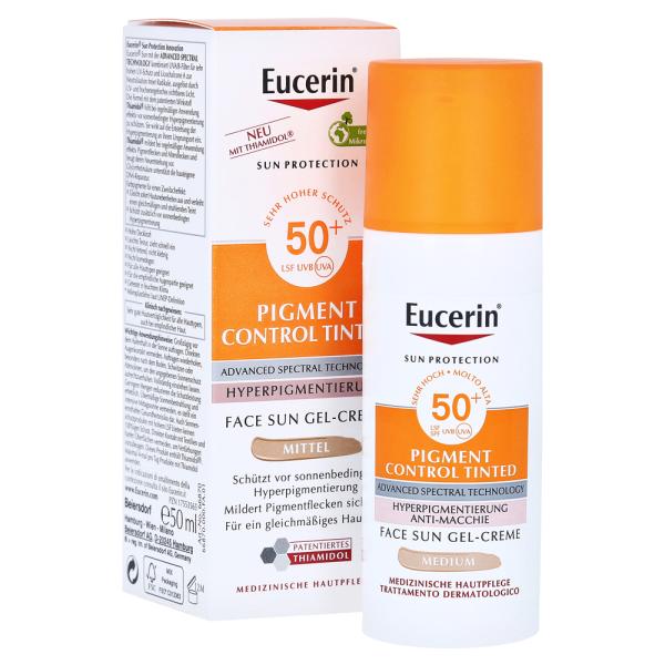 Eucerin Sun Fluid Pigment Control Medium SPF 50+ 50ml