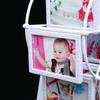 5-inch Creative Children's Ferris Wheel Photo Frame - Studio Crystal Plastic for Table or Wall