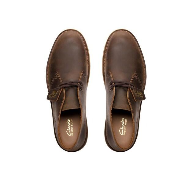 Brown Clarks Desert BT Evo Ankle Boots