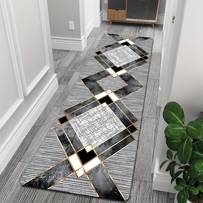 1 tapis de cuisine anti-fatigue, luxueux, imperméable, antidérapant, épais, rembourré, tapis de cuisine très résistant et confortable pour la cuisine