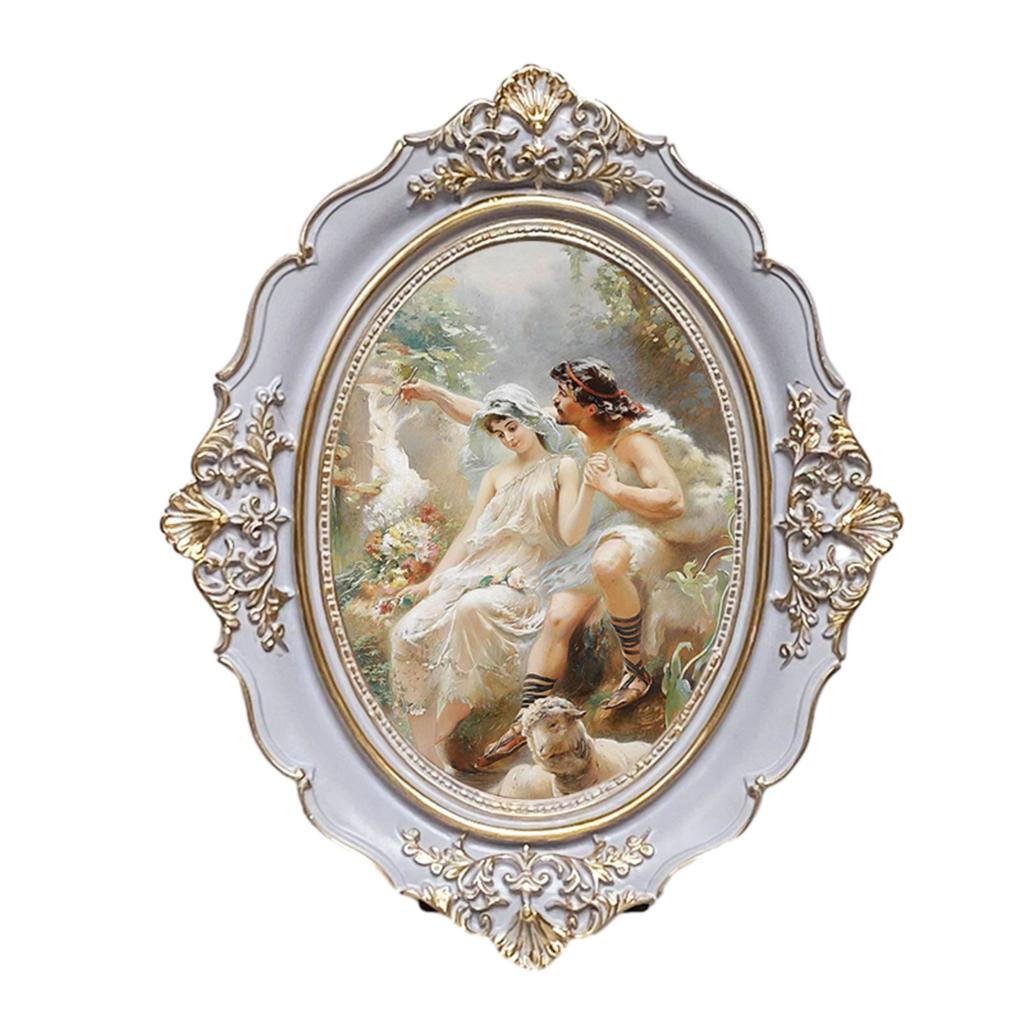 Vintage Picture Frame Elegant Photo Gallery Art for Wall Tabletop Home Decor Baroque Photo Gallery Antique Home Decor