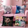 Anime HUNTERxHUNTER Cushion Cover Comfortable Reversible Pillow Cover Ideal for Car Sofa Bedroom & Beyond