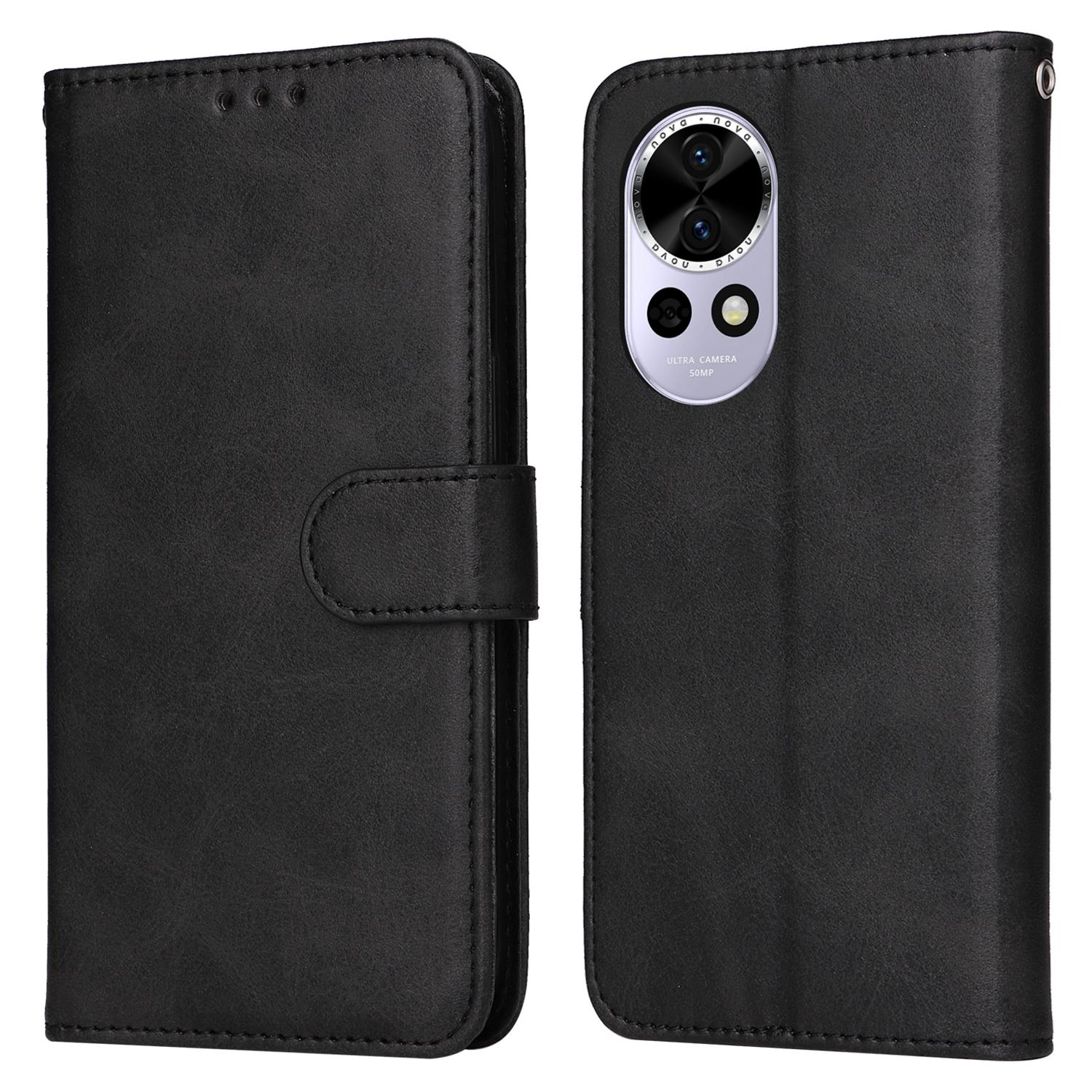 

Для Huawei nova 13 5G/nova 12 5G Чохол Гаманець зі штучної шкіри Фоліо Відкидна кришка для телефону Black