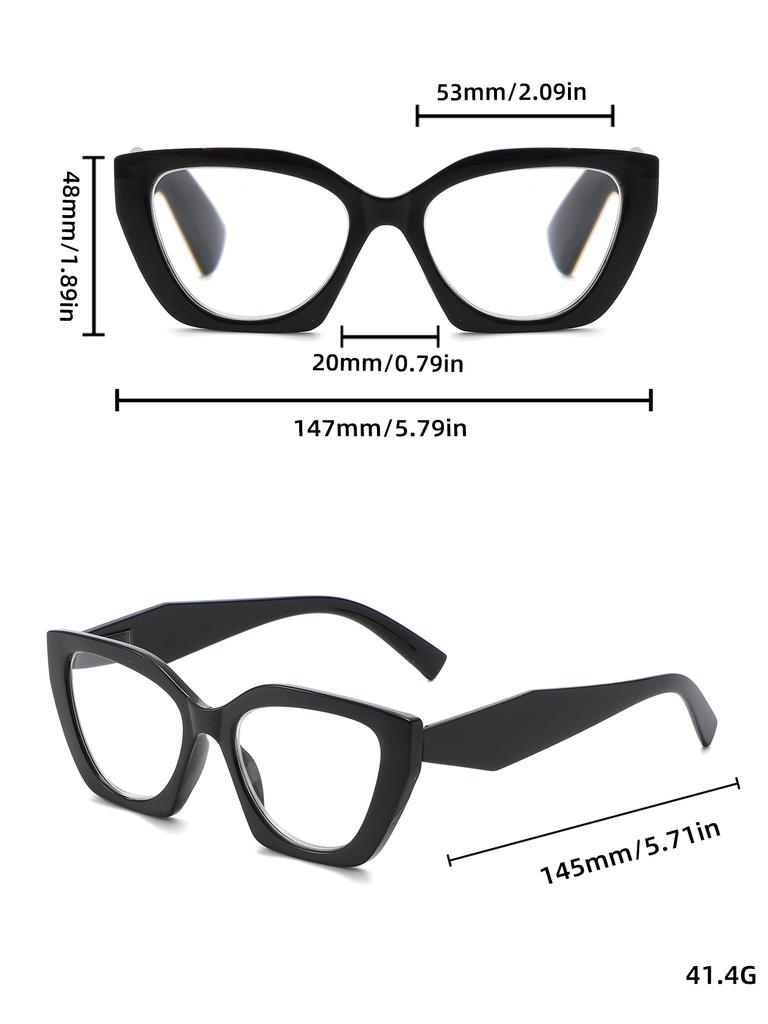 2/3PCS Reading Glasses Retro Leopard Print Flower Elderly Single Light Trendy Personality Large Frame Reading Glasses 2220