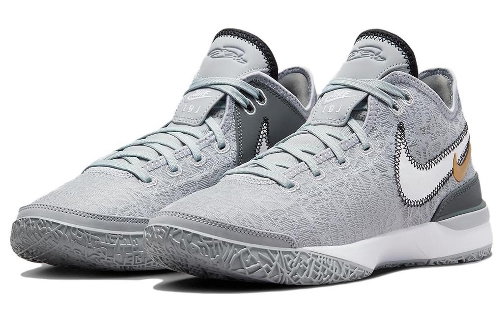 Nike Zoom LeBron Nxxt Gen 'Wolf Grey Metallic Gold' DR8784-004