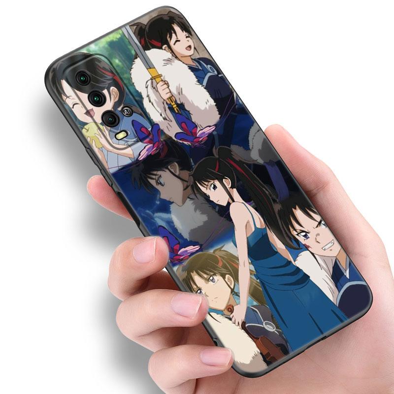 Inuyasha Sesshomaru Anime Phone Case For Xiaomi Redmi Note 5 6 9T K20 K40 K50 Pro 7A 8A 9A 9C 9i 10A 10C A1 S2 TPU Black Cover