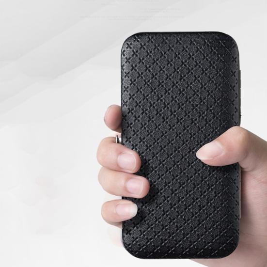 אופנה Ouzhan 1 סט מקצועי חותכי מניקור קומפקטי נירוסטה מארז נוח ערכת מניקור אספקת פדיקור