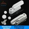 Casement Window Security T Lock Latch Made with Aluminum Alloy for PVC For WINDOWS Offering Dependable Protection