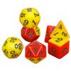 7pcs Splic Colors Game Dice DND Polyhedral Dice Set for DND RPG Table Board Role Playing Games