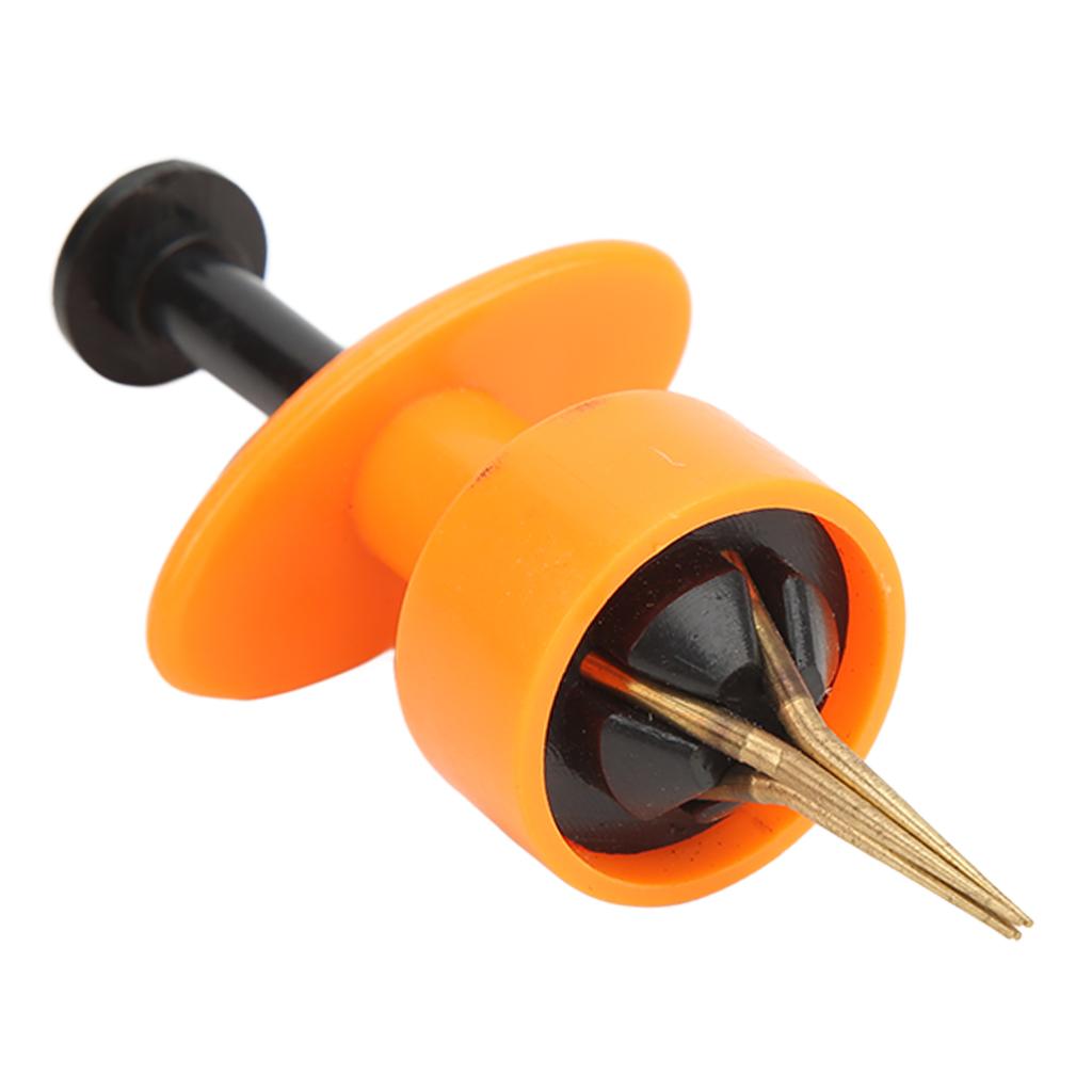 Clip per Esche da Pesca Portatile a 4 Artigli per Larve di Sangue e Lombrichi con Elastico Accessorio per Attrezzatura da Pesca