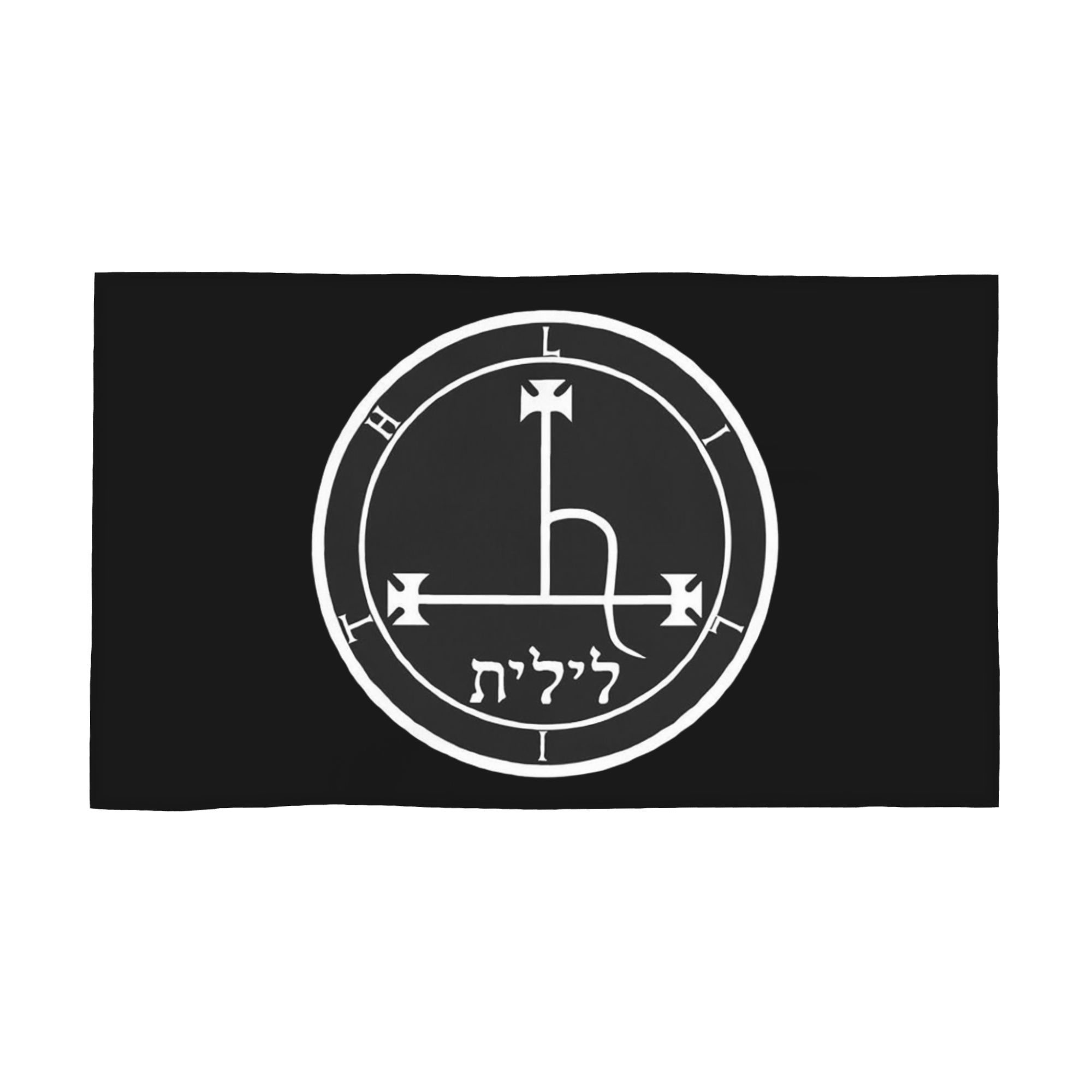 

Sigil Of Lilith Altar Cloth Soft Face Towel Quick Dry Pool Bath Cotton Towels Absorbent Quick W40*H60(CM)
