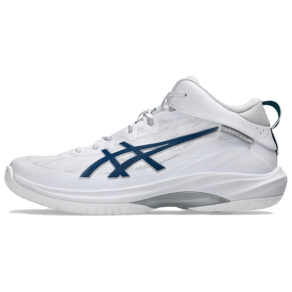 ASICS Gelhoop V17 S White Mako Blue Unisex Sneakers 1063A101-100