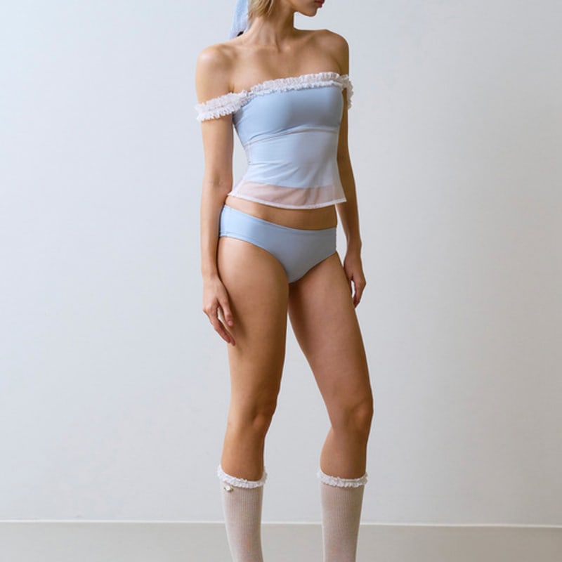 VINAJ Teeny Rose Baby Lace Socks (White)